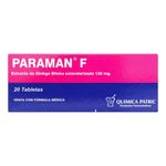 paraman-f-120-mg-20-tabletas
