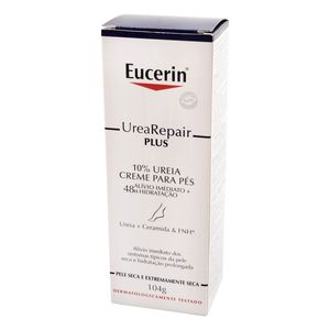 Crema Reparadora Eucerin para Pies 10% Urea con Lactato Tubo x 100 mL