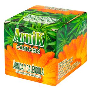Crema Arni K Cannabis Árnica Y Caléndula Frasco X 60 G.