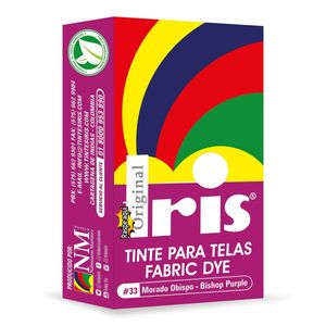 Tinte para Telas Iris N-33 Morado Obispo Caja x 9 g.