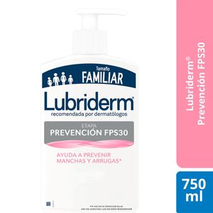 Crema Corporal Lubriderm Prevención FPS 30 Frasco x 750 mL.