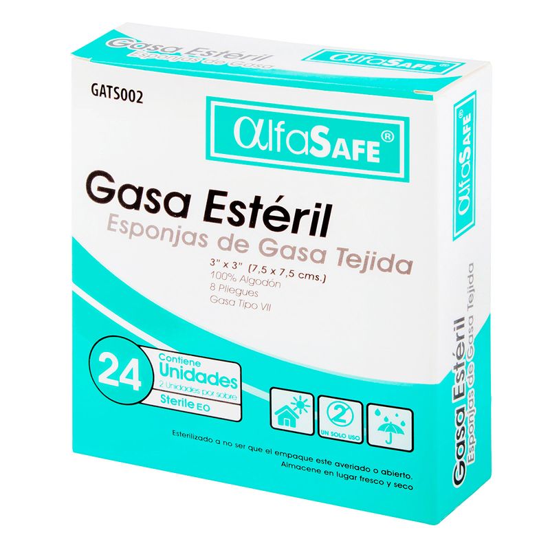 gasa-alfa-safe-esteril-3x3x2-yd-24-und