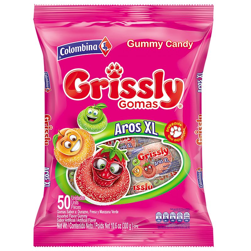 gomas-grissly-aros-acid-xl-50-und
