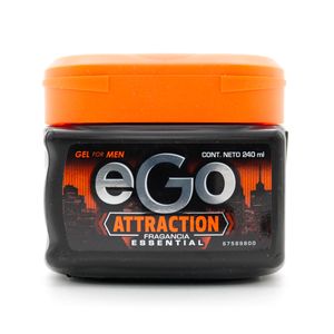 Gel Capilar Ego For Men Attraction Essential Frasco X 240 Ml.