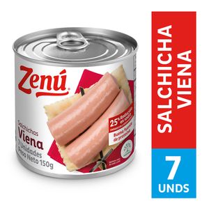 Salchichas Zenú Viena Mixta Lata x 150 g x 7 Uds.