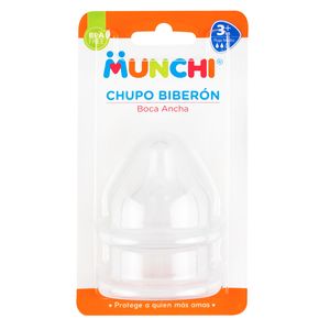 Chupo Munchi para Biberón Boca Ancha Blister x 2 Uds.