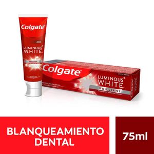 Crema Dental Colgate Luminous White Brilliant Mint Caja x 75 mL.