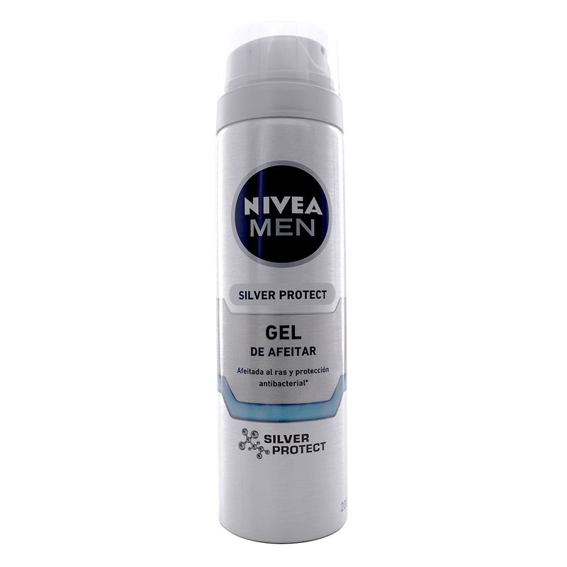 gel-afeitar-nivea-silver-protect-200-ml
