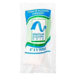 Venda Medical Supplies De Algodón Laminado 6 X 5 Yd Paquete X 1 Ud.