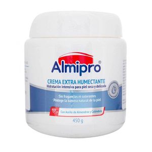 Crema Extra Humectante Almipro Con Aceite De Almendras Y Caléndula Frasco X 450 G.