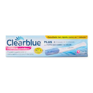 Prueba De Embarazo Clearblue Plus Caja X 1 Ud.