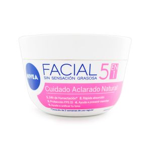 Crema Facial Nivea Cuidado Aclarado Natural Frasco x 100 mL