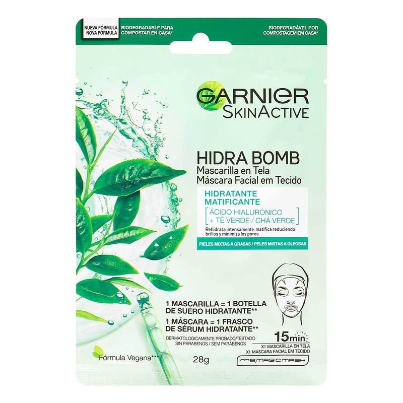 mascarilla-garnier-skinactive-te-verde