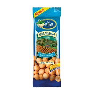 Macadamia Del Alba Salada Paquete x 30 g.