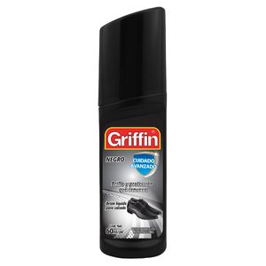 Betún Líquido Griffin Cuidado Avanzado Negro Frasco x 60 mL