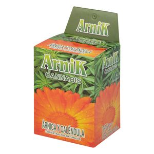 Crema Arni K Cannabis Árnica Y Caléndula Caja X 12 Uds.