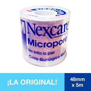 Cinta Quirúrgica 3M Nexcare Micropore Piel 48 Mm X 5 M Rollo X 1 Ud.