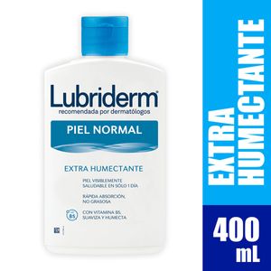 Crema Corporal Lubriderm Piel Normal Extra Humectante Frasco x 400 mL.