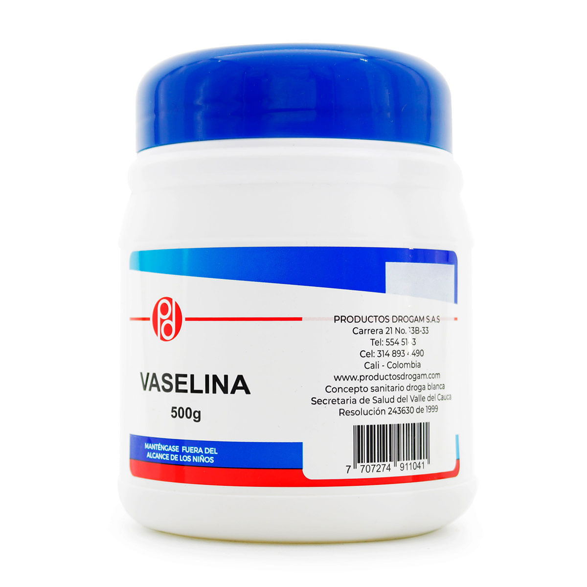 Vaselina (Envase 1/2 kg) - Max E. Jiménez, S.A.