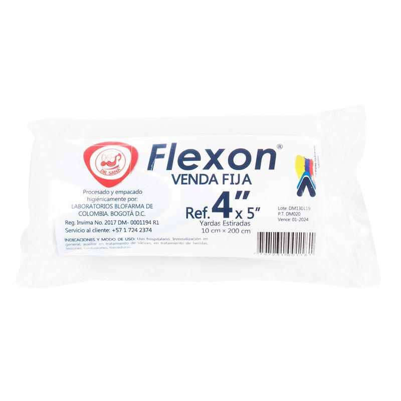venda-fija-blanca-flexon-4x5