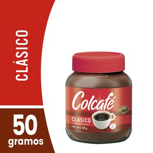 Café Instantáneo Colcafé Clásico Frasco x 50 g.
