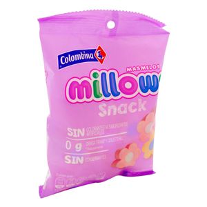 Masmelo Millows Snack Vainilla Paquete x 35 g x 20 Uds.