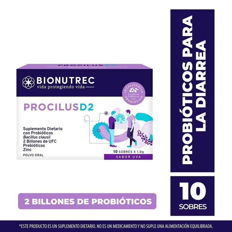procilus-probioticos-d2-10-sobres