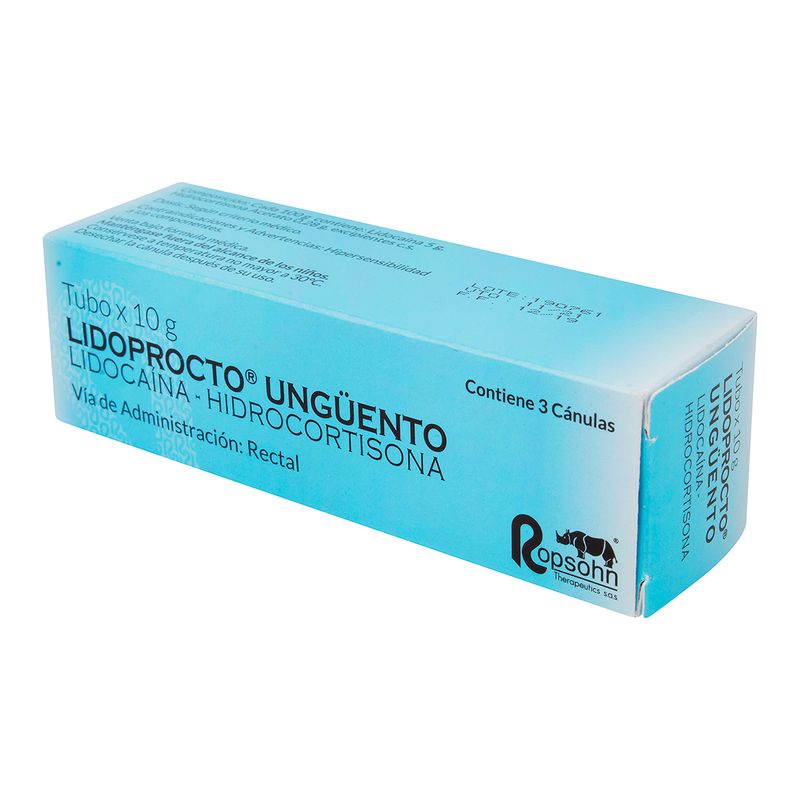 lidoprocto-unguento-10-gr