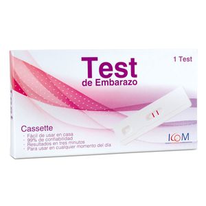 Test De Embarazo Icom Cassette Caja X 1 Ud.