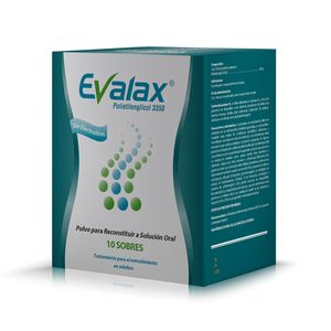 Solución Oral Evalax Polvo Caja x 10 Sobres