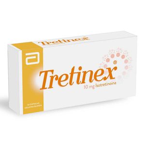 Tretinex 10 Mg Abbott Caja X 30 Cápsulas.