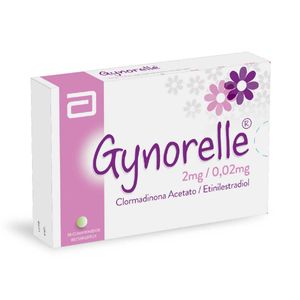 Gynorelle 2 Mg/0.02 Mg Abbott Caja X 28 Comprimidos Recubiertos.