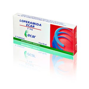 Loperamida 2 Mg Ecar Caja X 6 Tabletas.