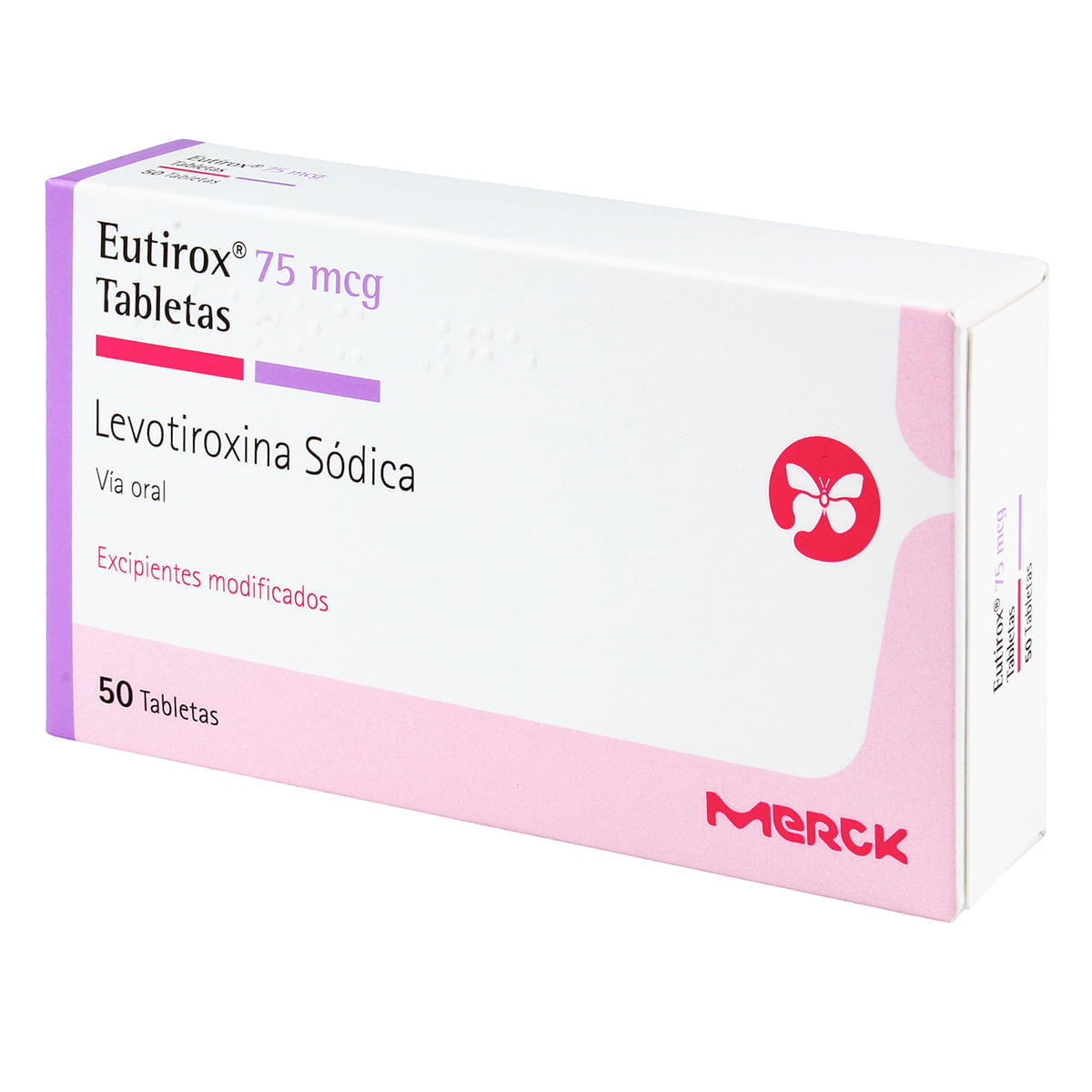 Eutirox 75 Mcg Merck Caja X 50 Tabletas Farmaexpress