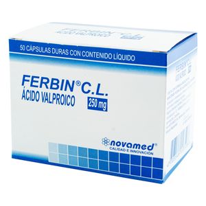 Ferbin C.L. 250 Mg Novamed Caja x 50 Cápsulas Duras