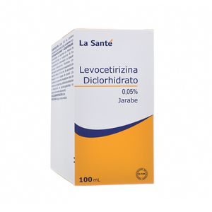 Jarabe Levocetirizina Diclorhidrato 0.05% La Santé Frasco X 100 Ml.