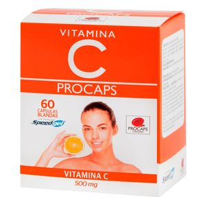 Vitamina C 500 Mg Procaps Caja x 60 Cápsulas Blandas