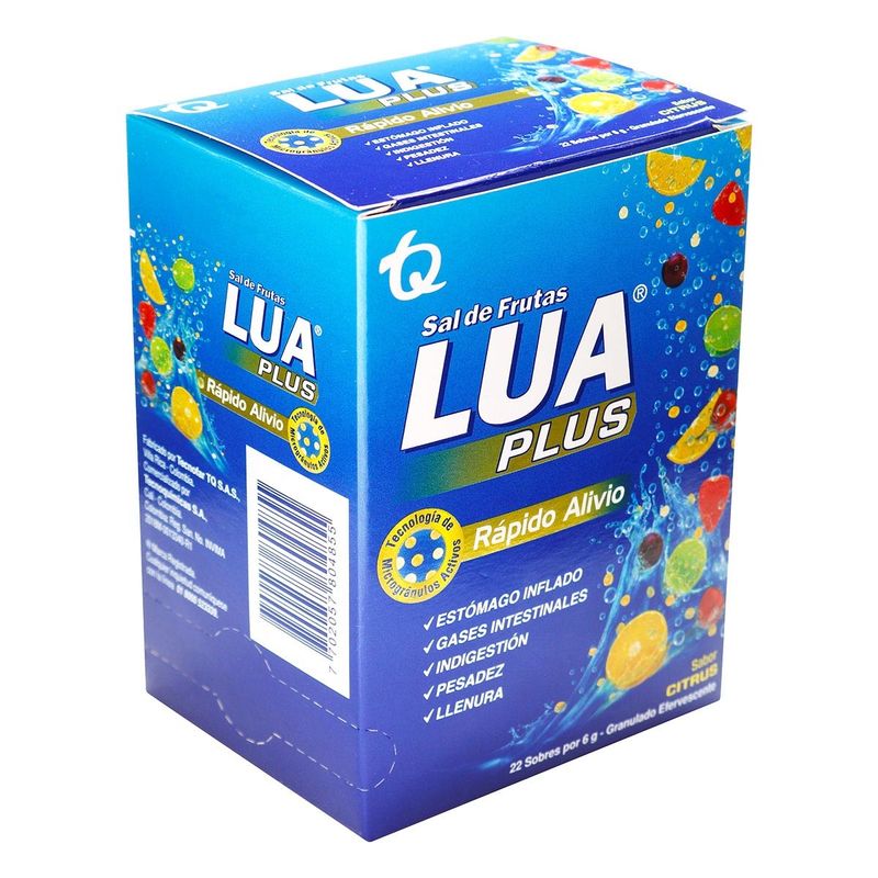 Sal De Frutas Lua Plus Polvo caja 6und - Tecnoquimicas S.A.