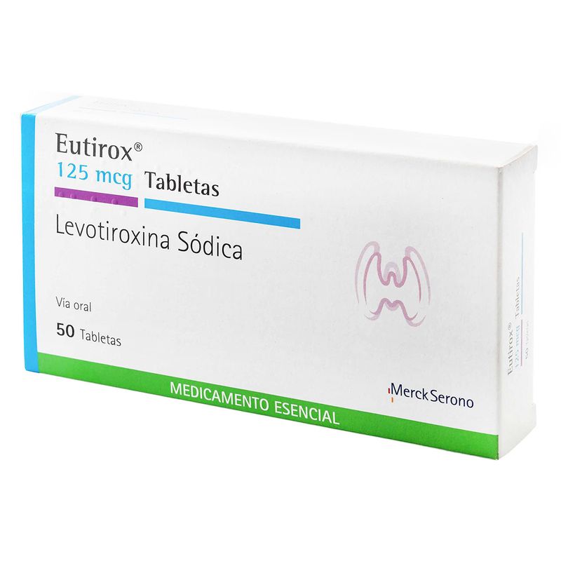 Eutirox 125 Mcg Merck Caja X 50 Tabletas Farmaexpress