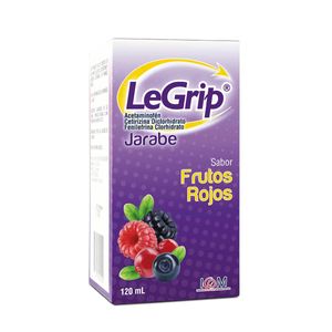 Jarabe Legrip Icom Frutos Rojos Frasco X 120 Ml.
