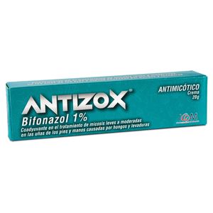Crema Antizox 1% Antimicótico Icom Caja x 20 g
