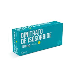 Dinitrato De Isosorbide 10 Mg Laproff Caja X 300 Tabletas.