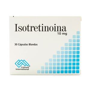 Isotretinoina 10 Mg Colmed Caja X 30 Cápsulas Blandas.