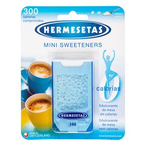 Edulcorante Hermesetas Mini Sweeteners Blister x 300 Comprimidos