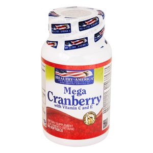 Suplemento Dietario Mega Cranberry Healthy America Frasco X 60 Softgels.