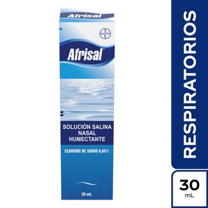Solución Salina Nasal Afrisal 0.65% Bayer Humectante Frasco X 30 Ml.
