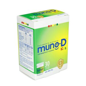 Suplemento Dietario Muno D Kids Frasco X 30 Tabletas Masticables.