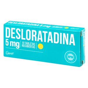 Desloratadina 5 Mg Laproff Caja X 10 Tabletas Recubiertas.