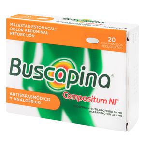 Buscapina Compositum NF 10 Mg/325 Mg Caja x 20 Comprimidos Recubiertos
