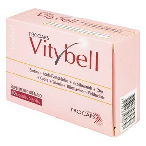 Suplemento Dietario Vitybell Procaps Caja X 30 Cápsulas Blandas.
